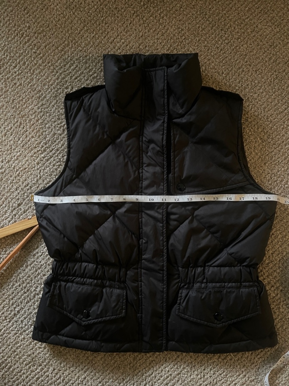 Burberry Black Quilted Vest - Picture 6 of 6